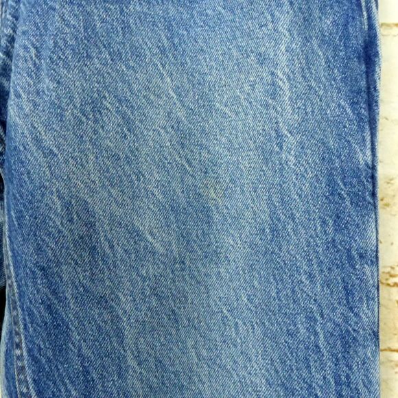 We The Free People Laurel Canyon Flare Jeans Womens 27 Blue Wilson Denim FLAWS - Picture 6 of 15